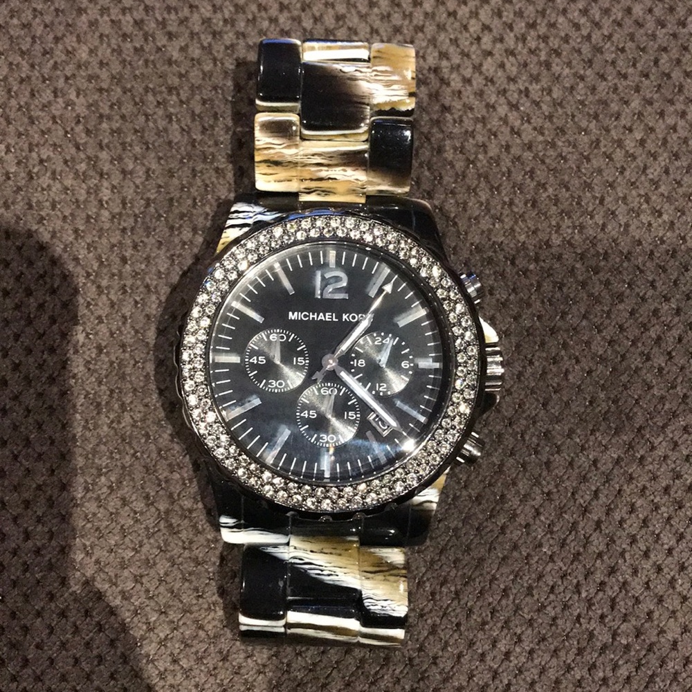 Rhinestone Michael Kors Watch